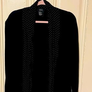 R.Q.L. light weight jacket jacket with connected shirt and scarf